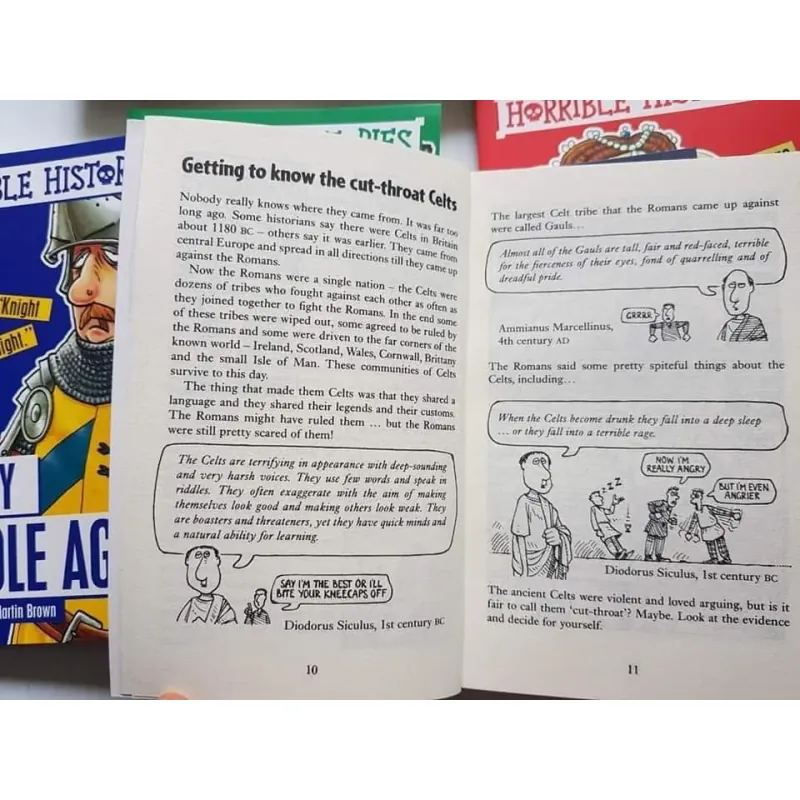 Horrible Histories Blood Curdling - 20 quyển - Bản in - No box 759582