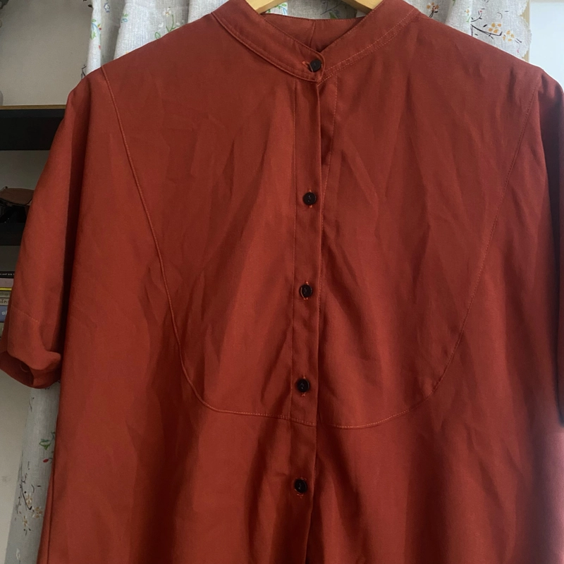 Áo nữ cam đất size M 199124