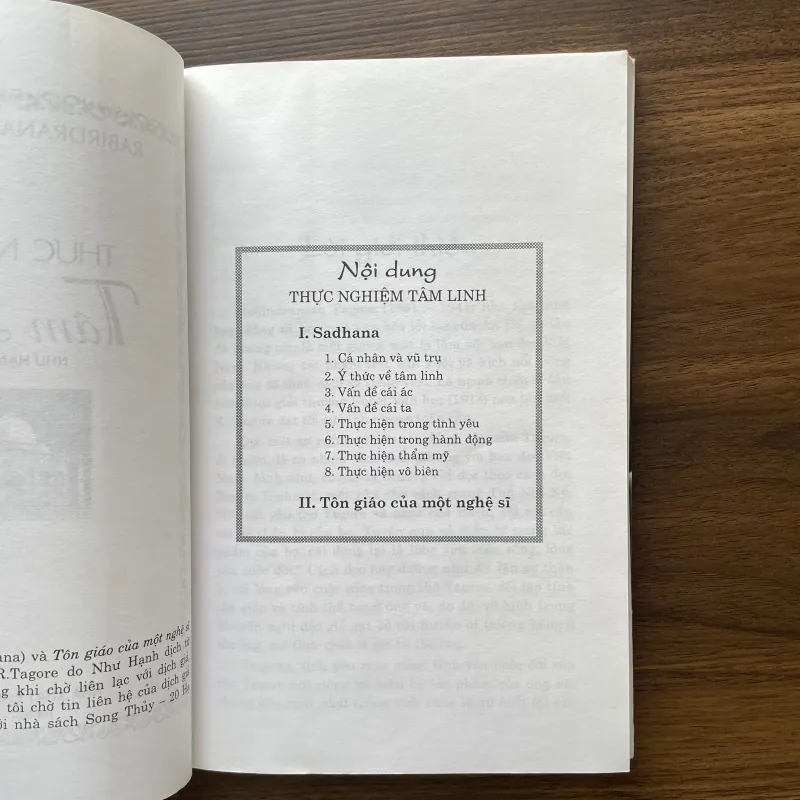 Thực nghiệm tâm linh - Tagore 972624