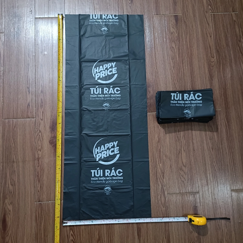 [1 Kg/ Combo 10 túi] Túi đựng rác Công nghiệp loại LỚN Happy Price (80 x 100 cm ) 525426