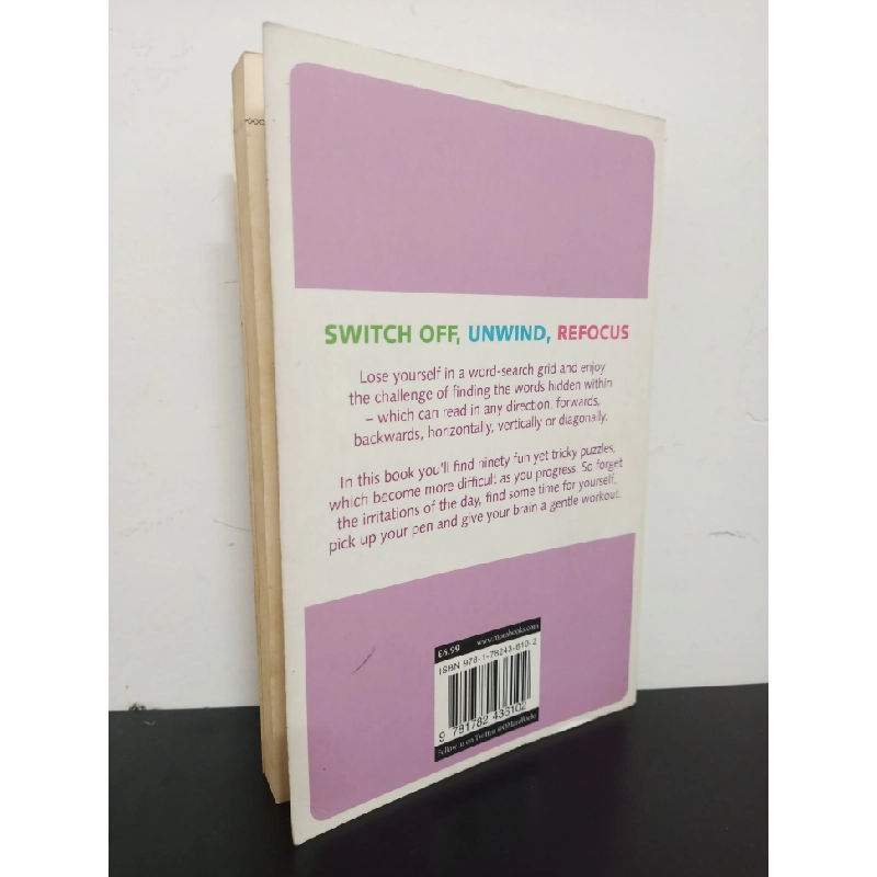 Word Searches - Anti-Stress Puzzles (2016) - Gareth Moore Mới 80% HCM.ASB0203 357851