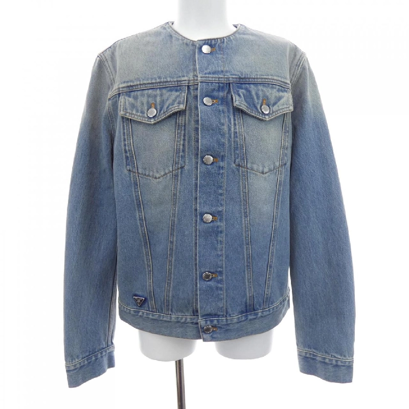Áo khoác denim PRADA GEB229 S231 12K1 - Hàng hiệu Authentic 888414