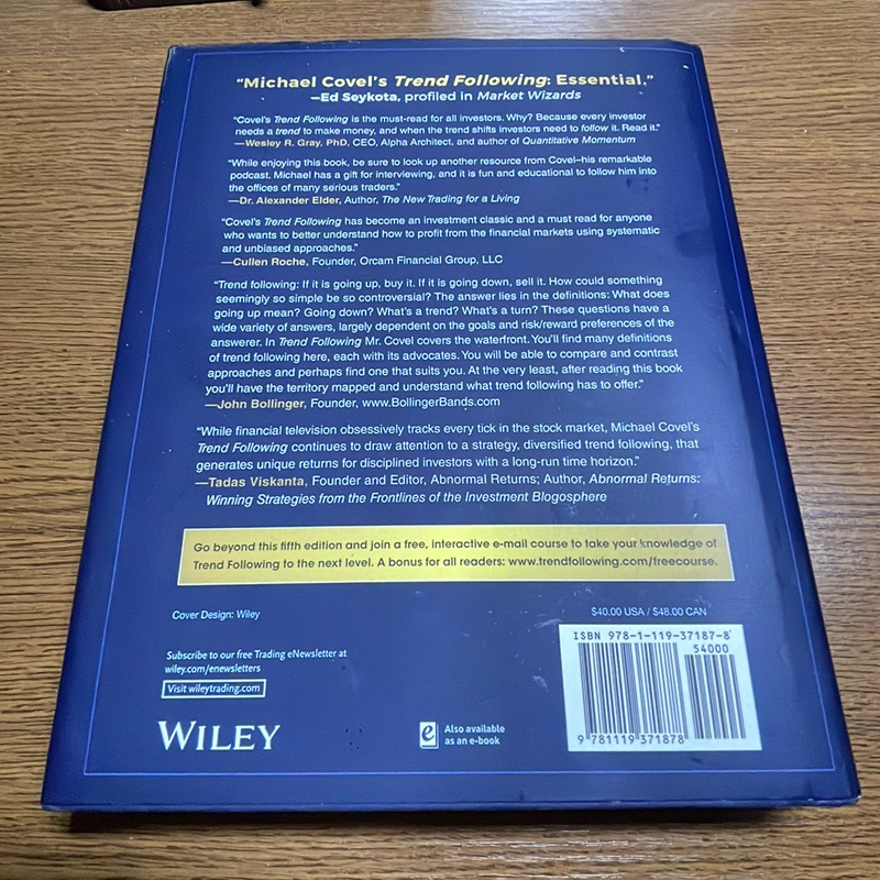 Trend following Michael W. Covel 393740