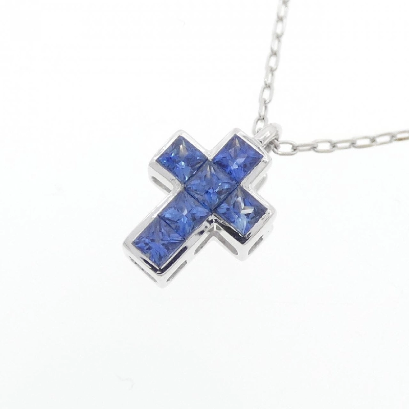 K18WG Nhẫn Đính Hôn Sapphire - Hàng hiệu Chính hãng 862991