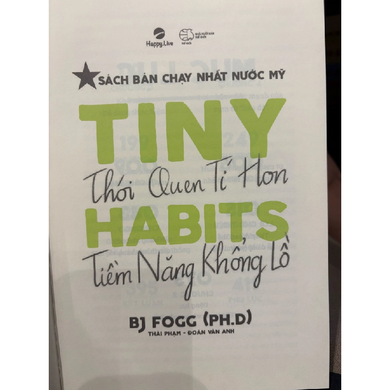 Tiny habits thói quen tí hon tiềm năng khổng lồ - BJ Fogg (PH.D) 502888