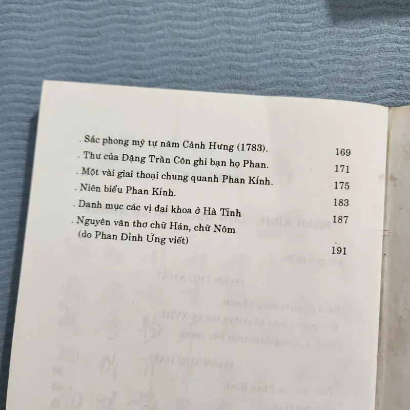 Phan kính con người và sự nghiệp 1715-1761 | vũ ngọc khánh. Chương thâu 1003708