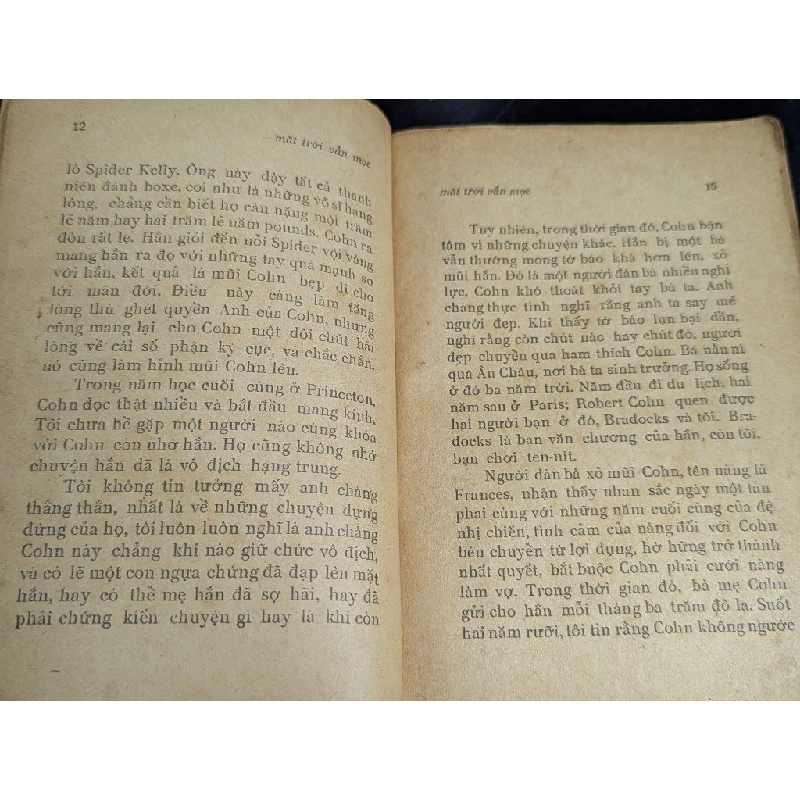 Mặt trời vẫn mọc - E.Hemingway ( bản dịch Nguyễn Quốc Trụ ) 478020