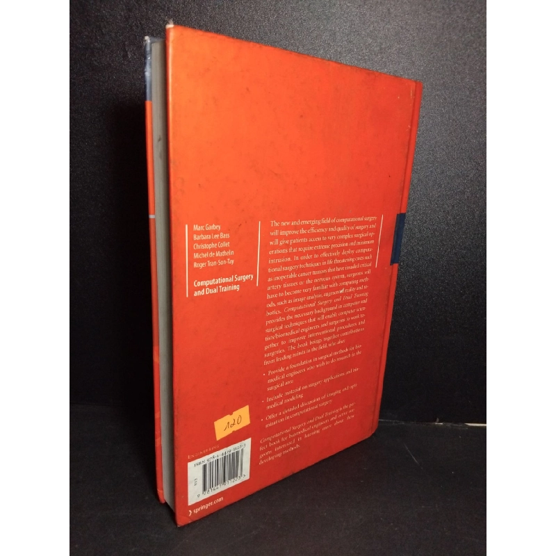 Computational Surgery and Dual Training (bìa cứng) mới 80% bẩn bìa, ố nhẹ HCM2101 Garbey - Bass - Collet de Mathelin - Tran Son Tay NGOẠI VĂN 918538