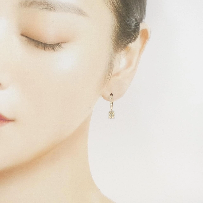 K18YG Bông tai Kim cương 0.50CT - Hàng hiệu Chính hãng 870749