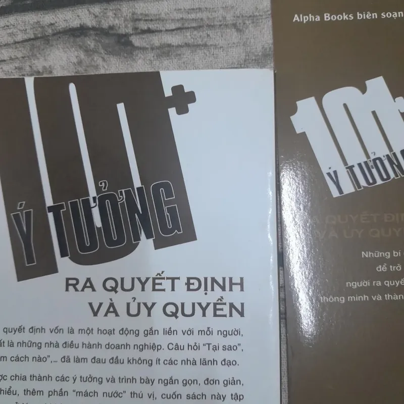 101 Ý tưởng Ra quyết định và Ủy quyền. Alpha Books 607291