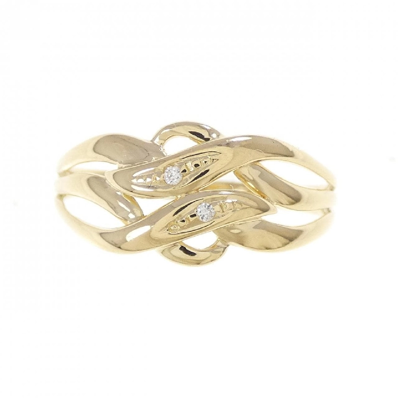 Nhẫn kim cương K18YG 0.013CT - Hàng hiệu Authentic 847223