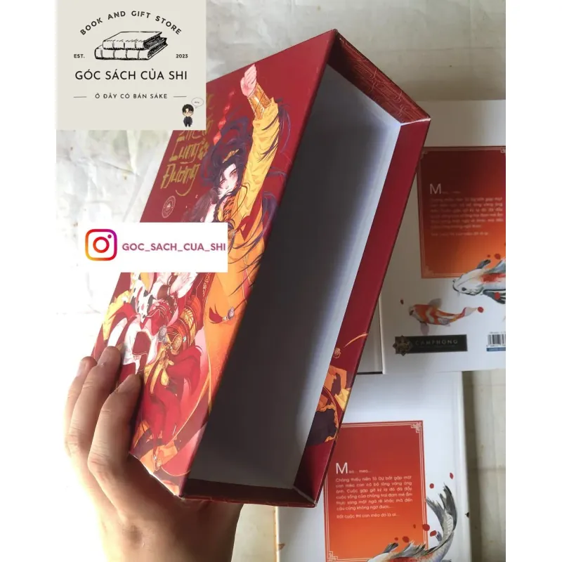 Trọn bộ 3 tập Tiên Mãn Cung Đường (bìa cứng, có boxset) - Lục Dã Thiên Hạc 736401