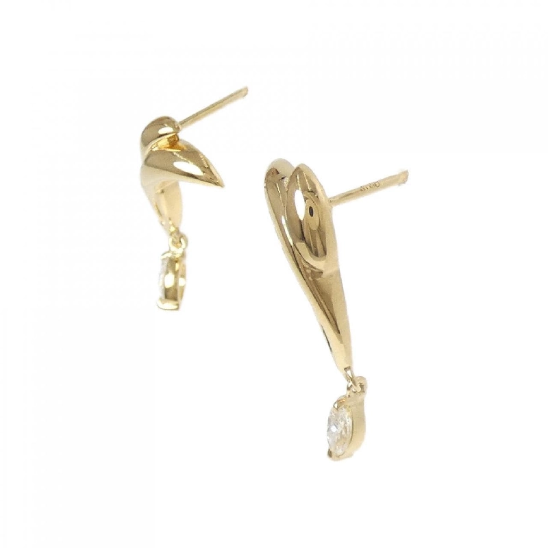 K18YG Bông tai kim cương 0.25CT - Hàng hiệu Chính hãng 868512