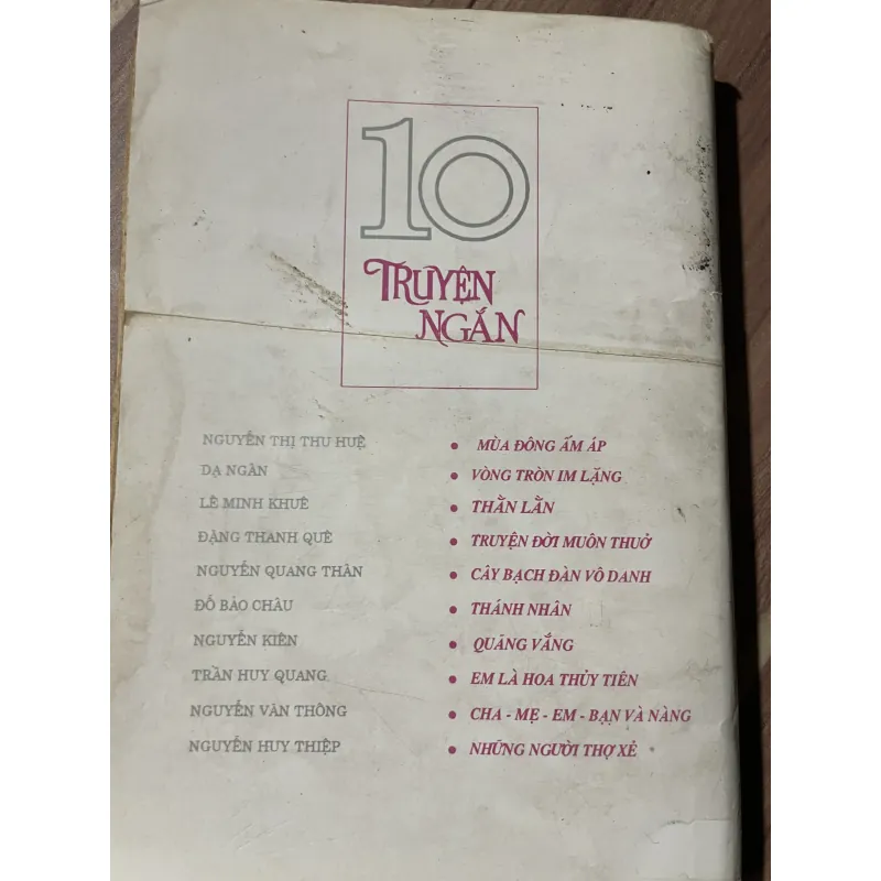 10 truyện ngắn - văn học Việt Nam  750493