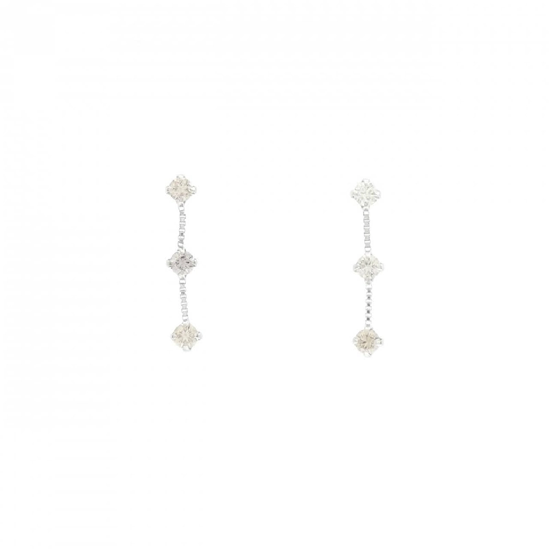 PT900 Bông tai kim cương ba viên 0.2CT - Hàng hiệu Chính hãng 864427