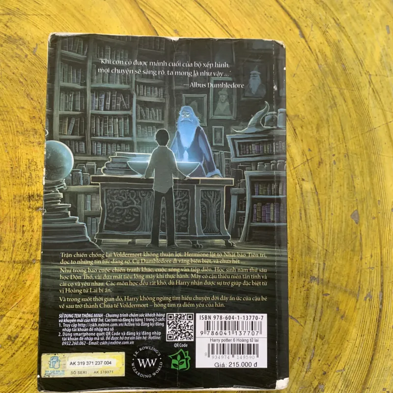 COMBO HARRY POTTER TRỌN BỘ 8 tập - J.K. ROWLING 936542