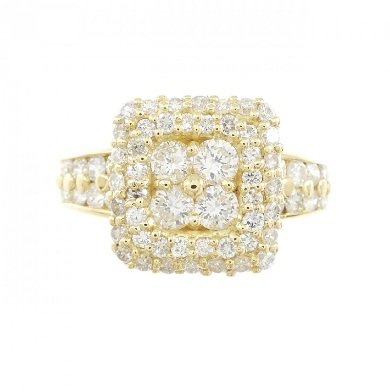 Nhẫn kim cương K18YG 1.14CT - Hàng hiệu Chính hãng 852586