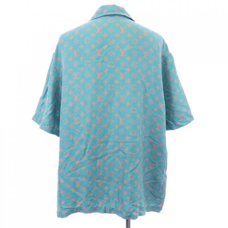 Áo sơ mi ngắn tay lụa Monogram Louis Vuitton HTS06WUPP S/S - Hàng hiệu Chính hãng 889953