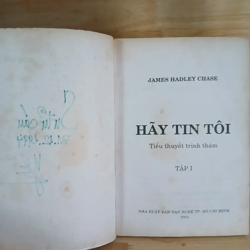 Tiểu Thuyết Trinh Thám ▪︎ Hãy Tin Tôi (Bộ 2 Tập) - James Hadley Chase 592943