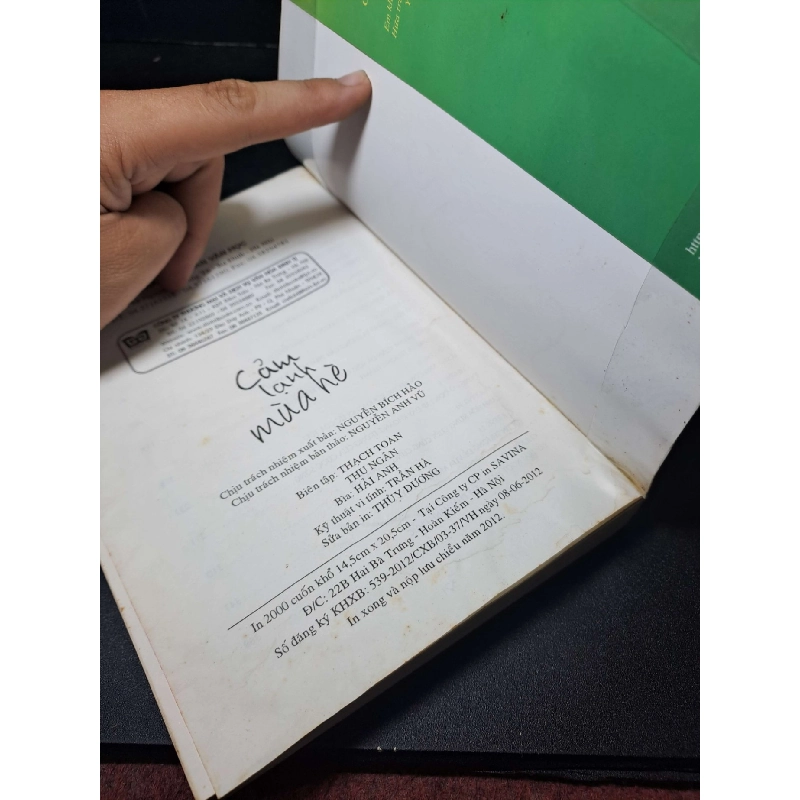 Cảm lạnh mùa hè - Vu Thiêm Hâm 2012 mới 80% ố ẫm nhẹ Truyện Ngôn Tình HCM2012-28 737435