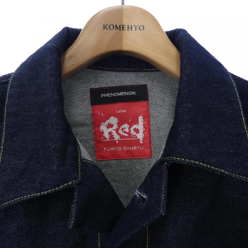 Áo khoác denim FUMITO GANRYU - Hàng hiệu Authentic 897484