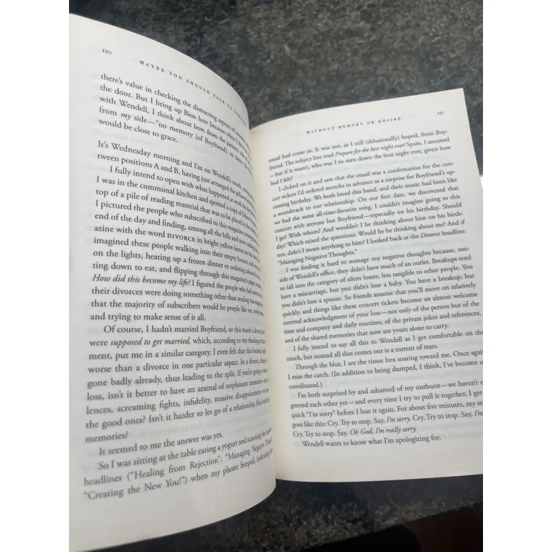 Maybe you should talk to someone Lori Gottlieb 734142