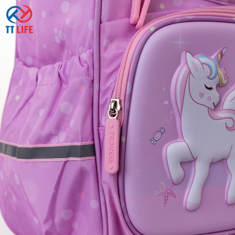 Balo chống gù TT LIFE 110-7 - màu hồng Ngựa Pony 74153