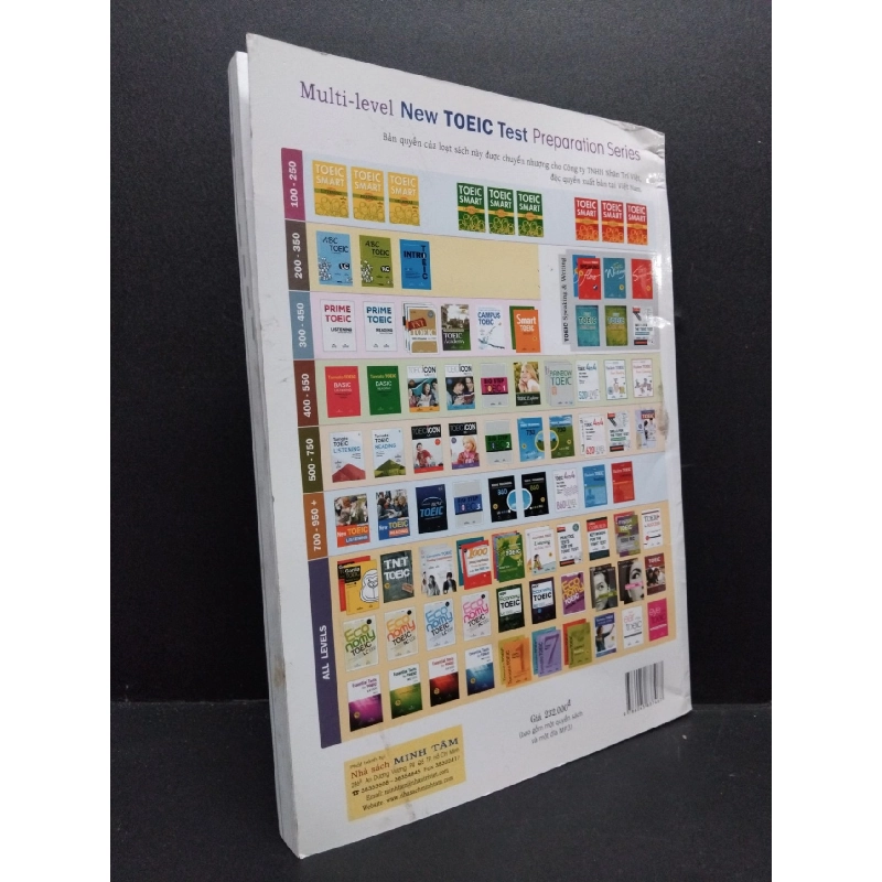 New real Toeic Full Actual Test mới 90% kèm CD HCM2606 Longman HỌC NGOẠI NGỮ 915866