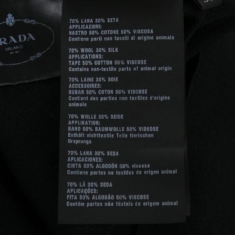 Áo khoác cardigan PRADA P25E35 - Hàng hiệu Chính hãng 773785