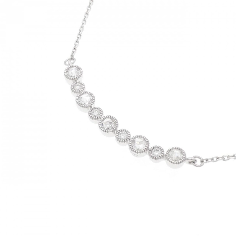 K18WG Dây chuyền kim cương 0.43CT - Hàng hiệu Chính hãng 863213