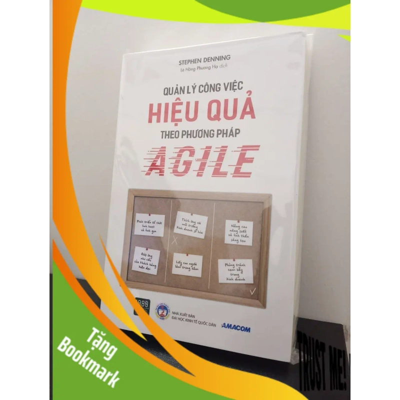(TẶNG BOOKMARK) Quản Lý Công Việc Hiệu Quả Theo Phương Pháp Của Agile - Stephen Denning New 100% RBK.ASB1403 950983