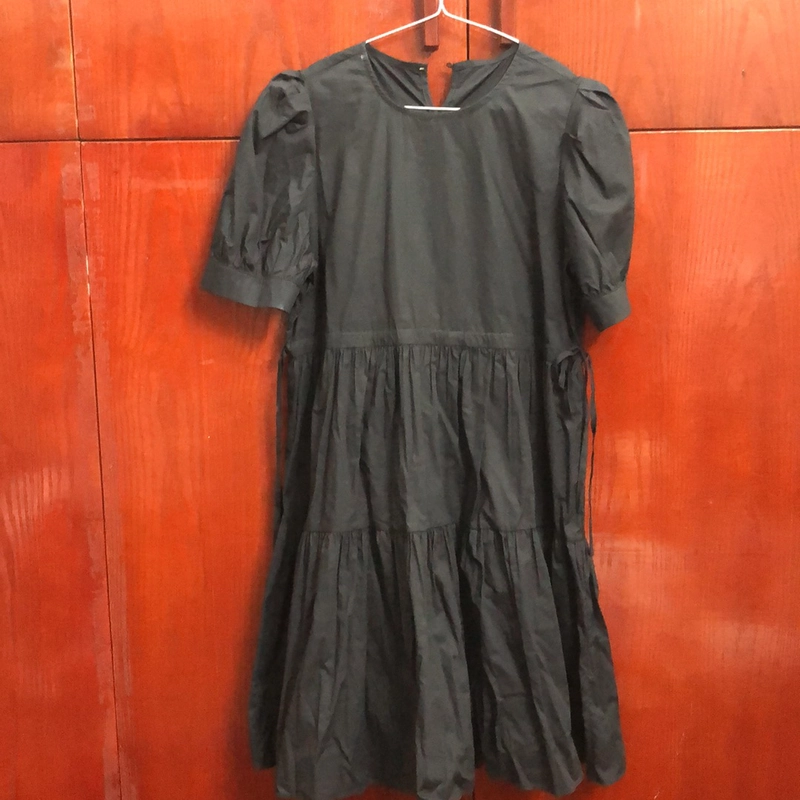 Đầm thô babydoll đen hàng quảng châu size M  518967