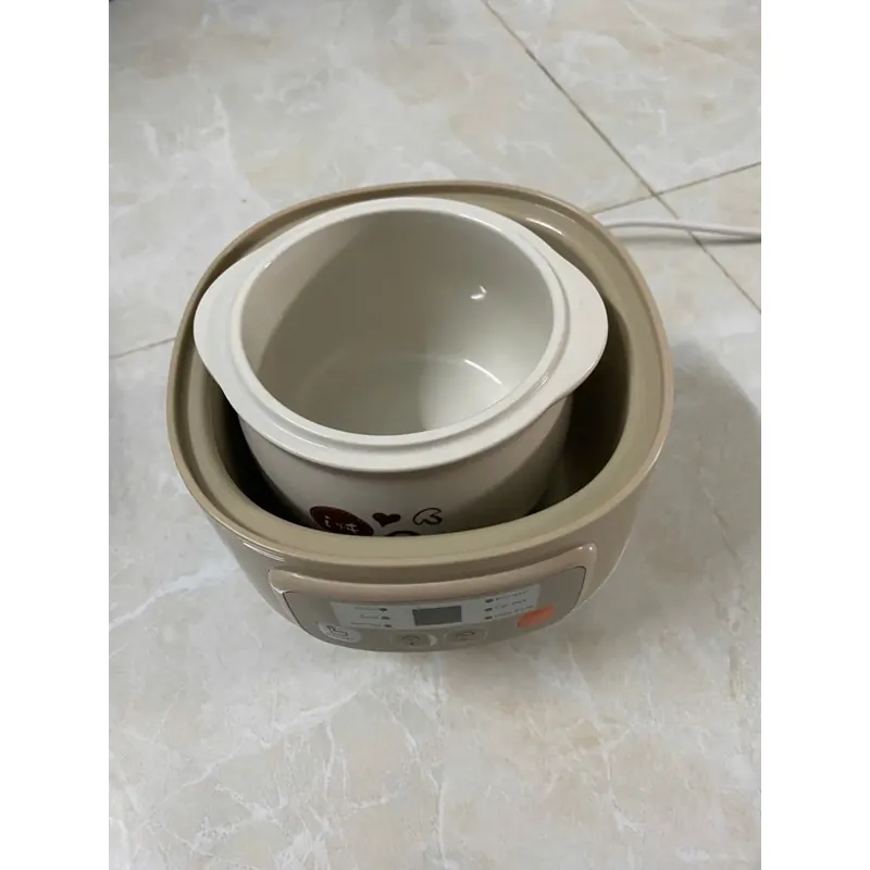 Bộ nồi nấu chậm Bear 17cm 698532