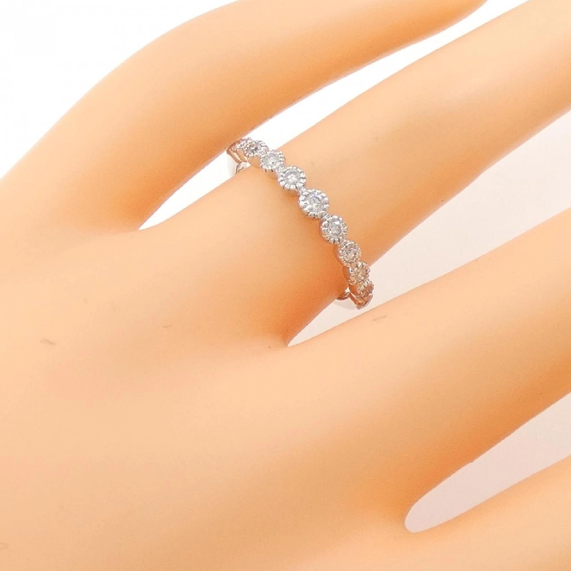 Nhẫn kim cương K18WG 0.22CT 672480