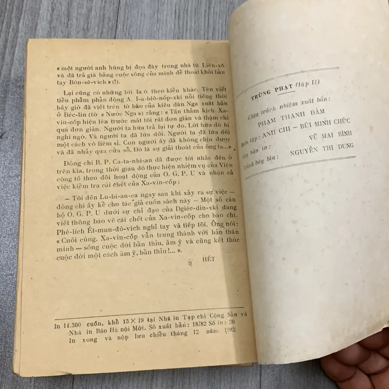 Trừng phạt - v i ác đa mát xky. Bộ 2 cuốn. 10a2 1025749