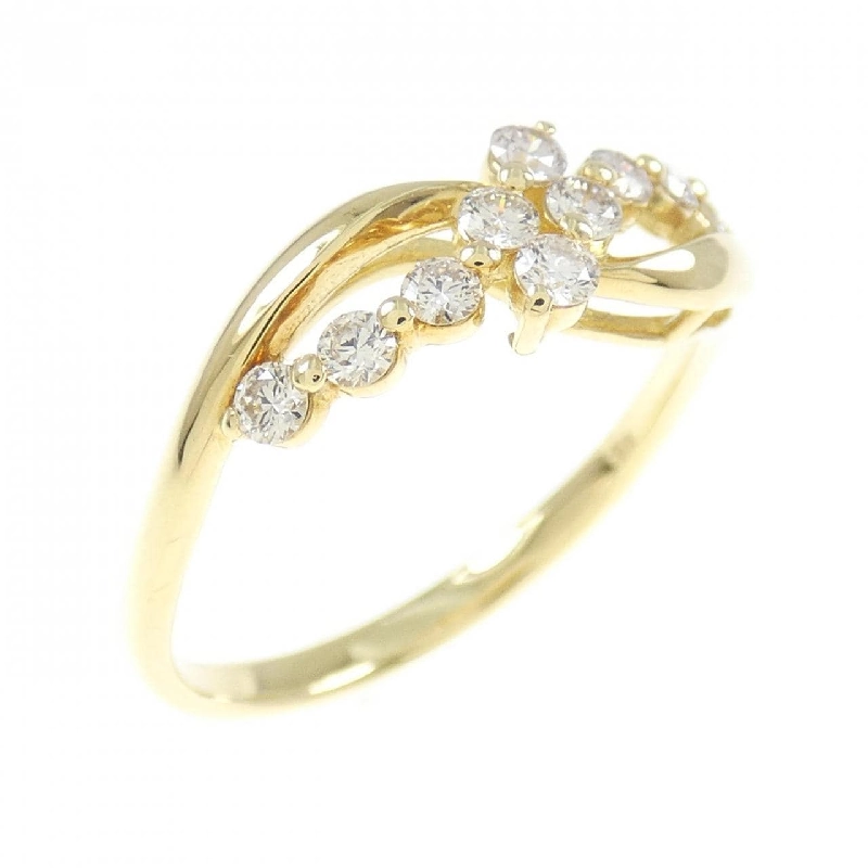 Nhẫn kim cương K18YG 0.25CT - Hàng hiệu Chính hãng 856392