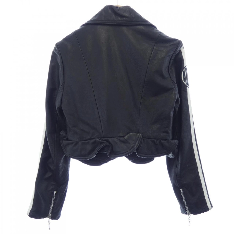 JEREMY SCOTT Áo khoác da 629861