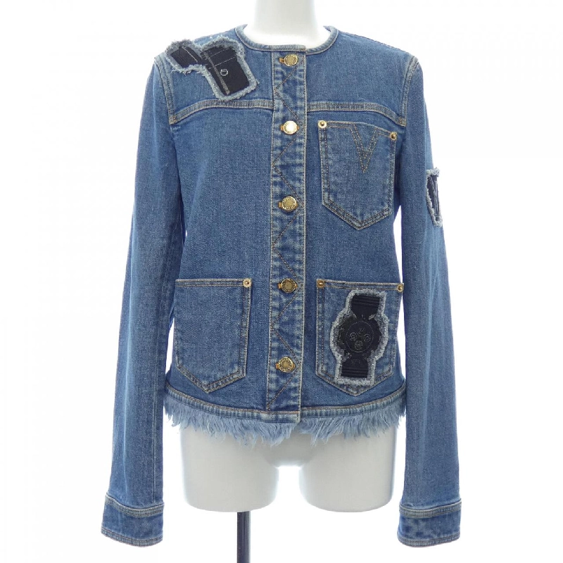 【Khuyến mãi】Áo khoác denim LOUIS VUITTON 638179