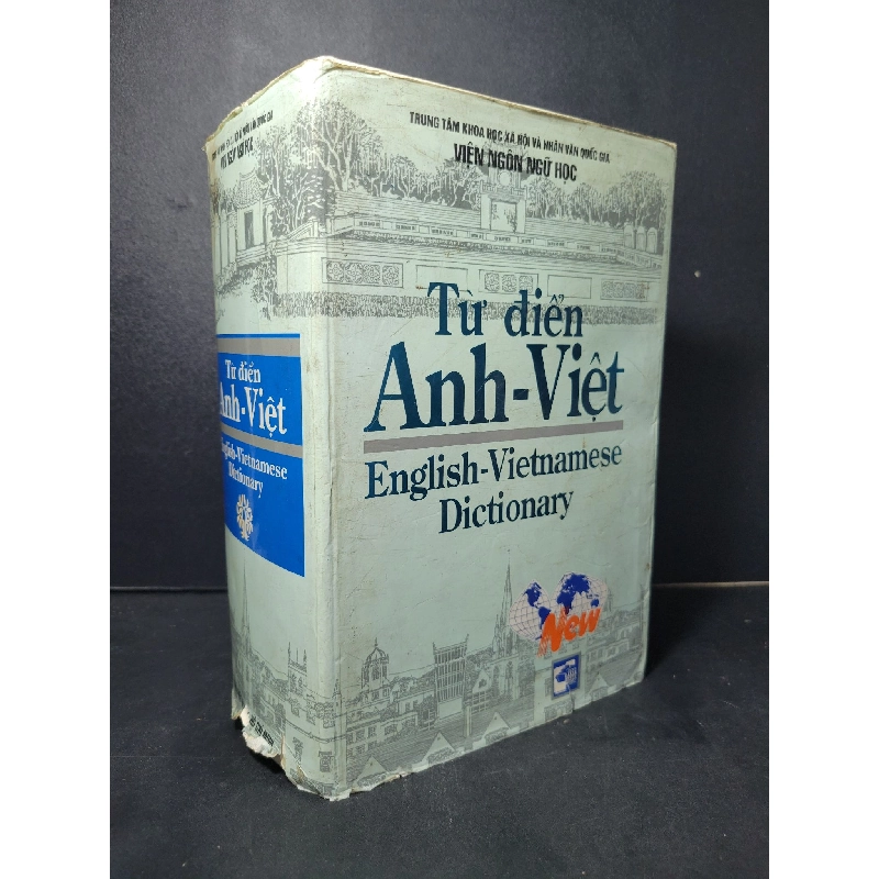 Từ điển Anh - Việt (bìa cứng) mới 70% bẩn bìa, ố, ẩm, rách áo bìa, có vệt nước 2000 Viện Ngôn Ngữ Học HCM2205 HỌC NGOẠI NGỮ 458116