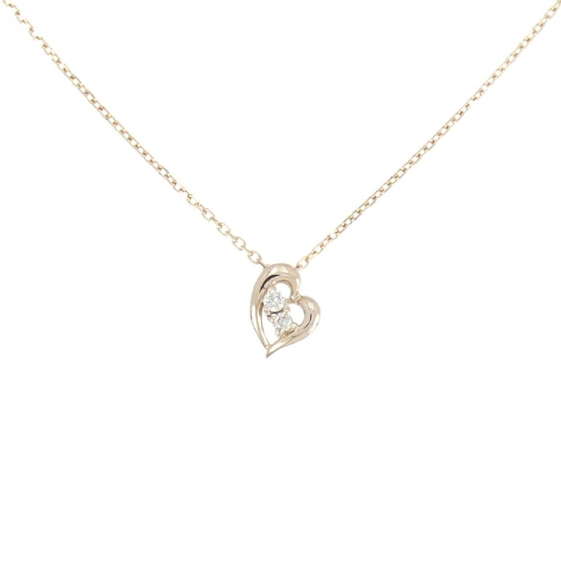 K10PG Dây chuyền kim cương hình trái tim 0.02CT - Hàng hiệu Chính hãng 860183