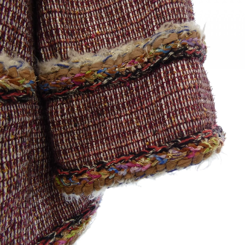 Áo khoác không cổ CHANEL P50724V37675 632371