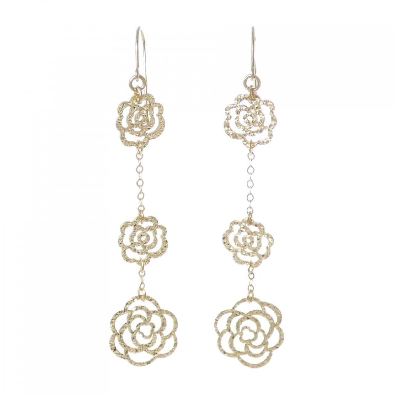 K14YG/K10YG Bông tai hồng - Hàng hiệu Authentic 869294