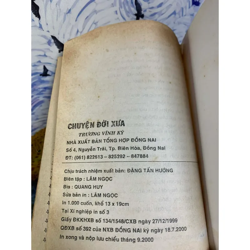 Chuyện Đời Xưa - Trương Vĩnh Ký 927319