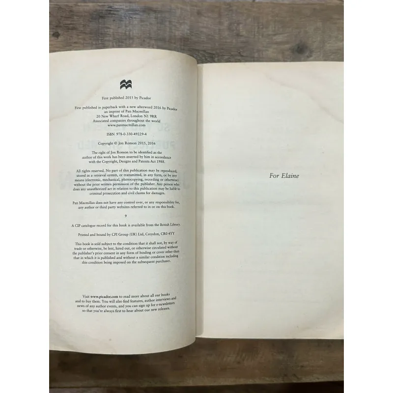 So You’ve Been Publicly Shamed - Jon Ronson 731970