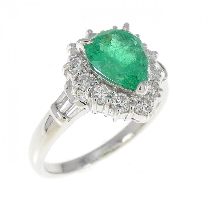 Nhẫn Emerald PT900 1.061CT 672038
