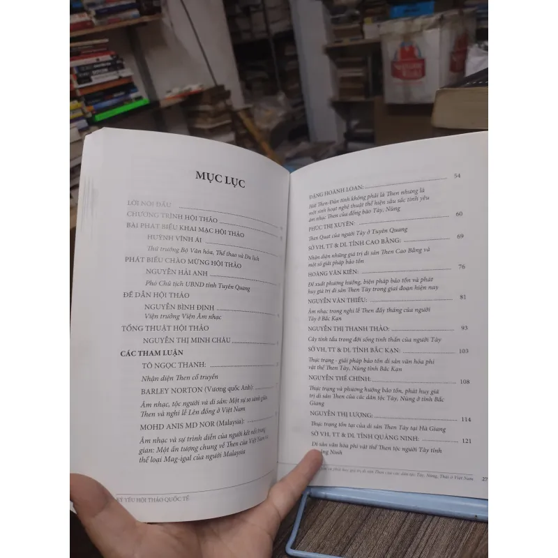 Sách: Bảo tồn và phát huy giá trị di sản then của các DT Tày, Nùng, Thái ở Việt Nam (A3) 727894