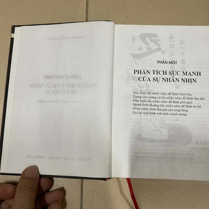 Luận về chữ Nhẫn người biết nhẫn nhịn sẽ vô địch (c) 1003537