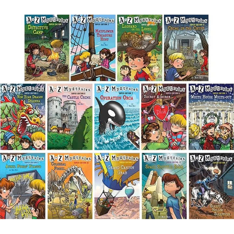Bộ truyện A to Z Mysteries Super Edition (14 cuốn tiếng Anh) 552017