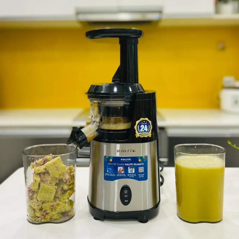 🧃 Máy ép chậm KALITE KSJ4412 – Động cơ đảo chiều thông minh, ép kiệt bã tối ưu! 745284