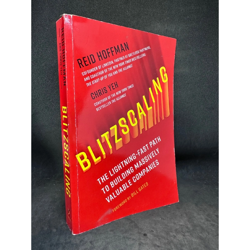 Blitzscaling: The Lightning-Fast Path to Building Massively Valuable Companies - Reid Hoffman New 80% SBM.VH0706 911631